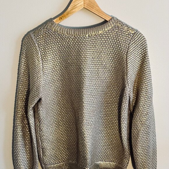 Metallic Knit Sweater - Picture 2 of 3